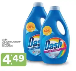 Sisa Dash liquido classico/ colore 25 lavaggi offerta