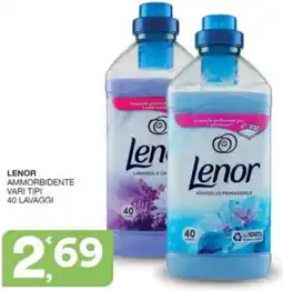 Sisa Lenor ammorbidente vari tipi 40 lavaggi offerta