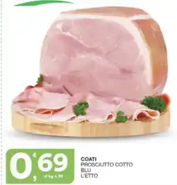 Sisa Coati prosciutto cotto blu l'etto offerta