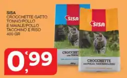 Sisa Sisa crocchette gatto tonno/pollo e maiale/pollo tacchino e riso offerta