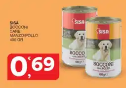 Sisa Sisa bocconi cane manzo/pollo offerta