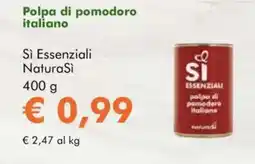 NaturaSì Polpa di pomodoro italiano Sì Essenziali Natura Si offerta