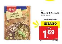 Lidl Kania Miscela di 7 cereali offerta