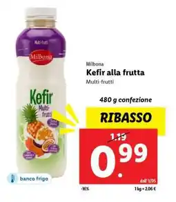 Lidl Milbona Kefir alla frutta offerta