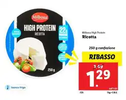 Lidl Milbona High Protein Ricotta offerta