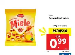 Lidl Amanie Caramelle al miele offerta