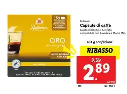 Lidl Bellarom Capsule di caffè offerta