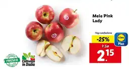 Lidl Mele Pink Lady offerta