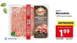 Lidl Negroni Mortadella offerta