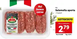 Lidl Aia Salamella aperta offerta