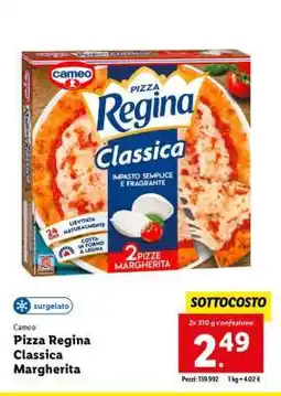 Lidl CAMEO Pizza Regina Classica Margherita offerta