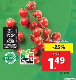 Lidl Pomodori offerta