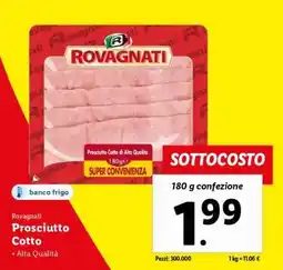 Lidl Rovagnati Prosciutto Cotto offerta
