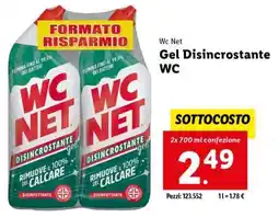 Lidl Wc Net Gel Disincrostante WC offerta