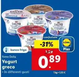 Lidl Yomo Delta Yogurt greco offerta