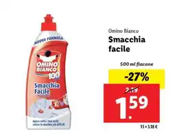 Lidl Omino Bianco Smacchia facile offerta