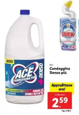 Lidl Ace Candeggina Denso più offerta