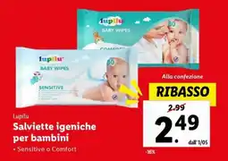 Lidl Lupilu Salviette igieniche per bambini offerta