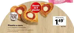 Lidl Pizzette a cuore offerta