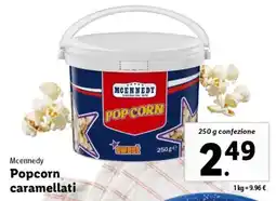 Lidl Mcennedy Popcorn caramellati offerta
