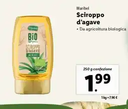Lidl Maribel Sciroppo d'agave offerta
