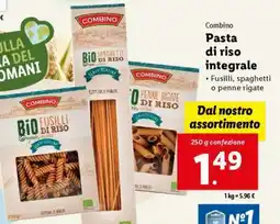 Lidl Combino Pasta di riso integrale offerta
