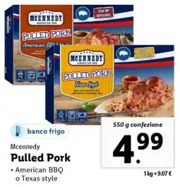 Lidl Mcennedy Pulled Pork offerta