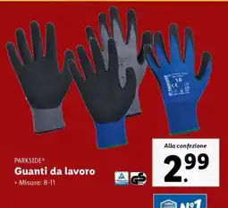 Lidl Guanti da lavoro offerta