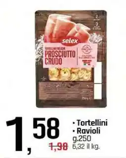 Famila Selex Tortellini Prosciutto Crudo offerta