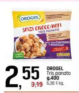 Famila OROGEL Tris panato offerta