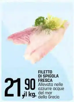 Famila FILETTO DI SPIGOLA FRESCA offerta