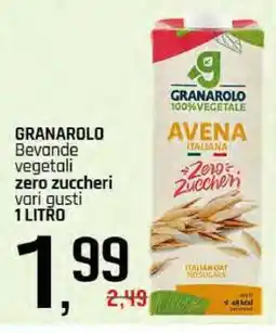 Famila GRANAROLO Bevande vegetali offerta