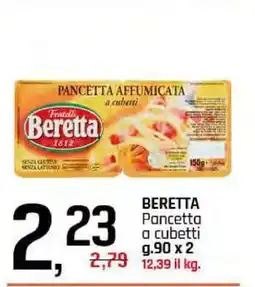 Famila BERETTA Pancetta a cubetti offerta