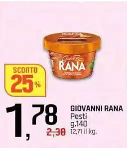 Famila GIOVANNI RANA Pesti offerta