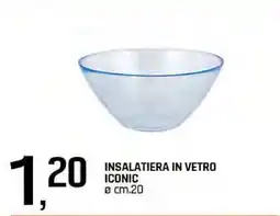 Famila INSALATIERA IN VETRO ICONIC offerta