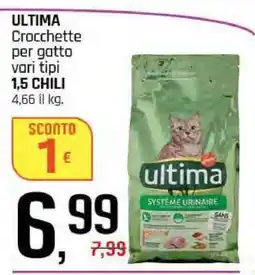 Famila ULTIMA Crocchette per gatto vari tipi offerta