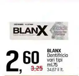 Famila BLANX offerta