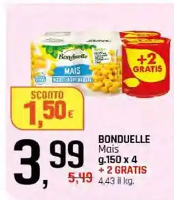 Famila BONDUELLE Mais offerta