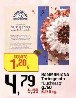 Famila SAMMONTANA Torta gelato 'Duchessa' offerta