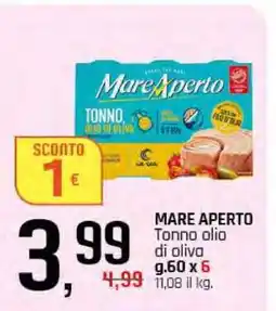 Famila MARE APERTO Tonno olio di oliva offerta