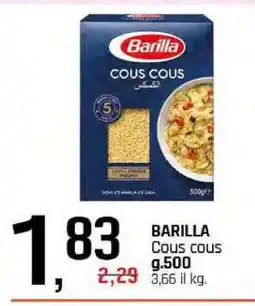 Famila BARILLA Cous cous offerta
