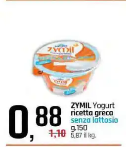 Famila ZYMIL Yogurt offerta