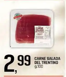 Famila CARNE SALADA DEL TRENTINO offerta
