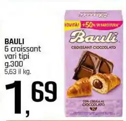 Famila Bauli 6 croissant vari tipi offerta