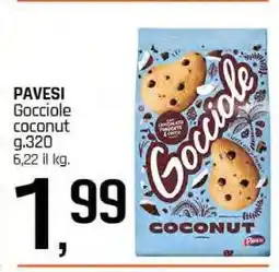 Famila PAVESI GOCCIOLE COCONUT offerta