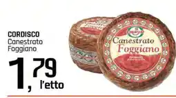Famila CORDISCO Canestrato Foggiano offerta