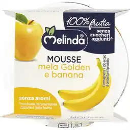 Coop MOUSSE 100% DI FRUTTA MELINDA offerta
