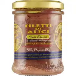 Coop FILETTI DI ALICI DISTESE IN OLIO DELICATO IL TRITONE ISOLA D’ORO offerta