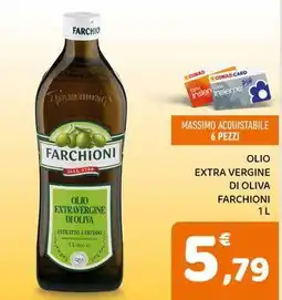 Conad Olio extra vergine di oliva FARCHIONI offerta