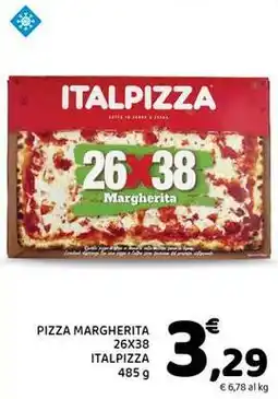 Conad Pizza margherita 26x38 ITALPIZZA offerta